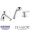 Grohe Tenso 3-Hole Single-Lever Bath Combination Spare Parts